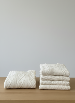 پلیور بافت زنانه یقه گرد | طرح گیس بافت کلاسیک (Aran Knit) - تصویر 2