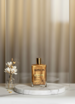 روغن شاین دار بیوکسین BIOXCIN مدل Gold on Skin (اصل) | ۱۰۰ میل - تصویر 2