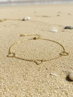 پابند زنانه ظریف | طرح آویز قلب مینیمال - تصویر 4