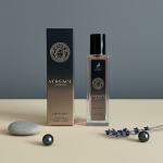 ادکلن کریستال نویر الحمبرا (Maison Alhambra) | عطر جیبی ۳۵ میل گرم و تلخ (ورساچه مشکی)