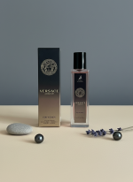 ادکلن کریستال نویر الحمبرا (Maison Alhambra) | عطر جیبی ۳۵ میل گرم و تلخ (ورساچه مشکی)