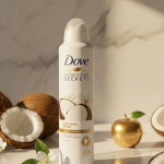 اسپری ضد تعریق داو (Dove) مدل نارگیل و گل یاس | Nourishing Secrets (۲۵۰ میل)