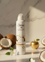 اسپری ضد تعریق داو (Dove) مدل نارگیل و گل یاس | Nourishing Secrets (۲۵۰ میل)
