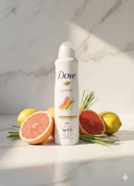 اسپری ضد تعریق داو (Dove) مدل گریپ فروت و علف لیمو | Go Fresh (۲۵۰ میل)