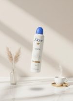 اسپری ضد تعریق داو (Dove) مدل اورجینال (Original) | رایحه کلاسیک و پودری (۲۵۰ میل) - تصویر 2