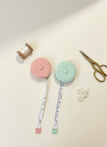 متر فانتزی عروسکی جمع شونده (۱۵۰ سانت) | متر خیاطی جیبی و کیوت - تصویر 2