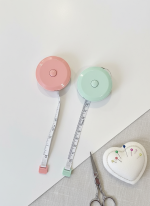 متر فانتزی عروسکی جمع شونده (۱۵۰ سانت) | متر خیاطی جیبی و کیوت - تصویر 3