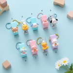 مینی پانچ عروسکی آویزدار (طرح حیوانات) | پانچ کاغذ فانتزی و جیبی