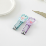 ناخن گیر فانتزی عروسکی شفاف (۸ سانت) | ناخن گیر دخترانه و کیوت - تصویر 2