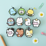 گیره کاغذ فانتزی طرح حیوانات (آکریلیک) | گیره نگهدارنده کاغذ و عکس کیوت