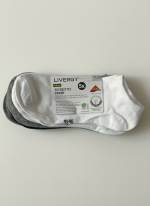 جوراب لیورجی (LIVERGY) | پک ۵ عددی ساق کوتاه (اسپرت) - تصویر 6