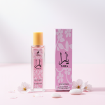 ادکلن یارا صورتی الحمبرا (Maison Alhambra) | عطر جیبی ۳۵ میل شیرین و وانیلی