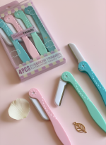 تیغ اصلاح صورت و ابرو (پک ۴ عددی) | مدل تاشو و ایمن (Sweet Beauty)