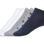 جوراب لیورجی (LIVERGY) | پک ۵ عددی ساق کوتاه (اسپرت)