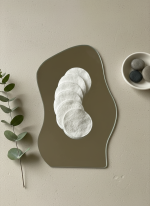 پد آرایش پاک کن ایپک ۱۵۰ عددی (دور دوخت) | پنبه سکه‌ای ۱۰۰٪ کتان - تصویر 3