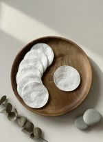 پد آرایش پاک کن ایپک ۷۰ عددی (دور دوخت) | پنبه سکه‌ای ۱۰۰٪ کتان - تصویر 3