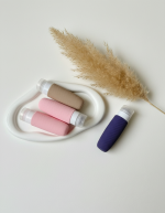 پک مسافرتی سیلیکونی ۴ تکه (۹۰ میل) | ست جای شامپو و لوسیون مسافرتی - تصویر 4