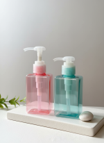 ظرف پمپی مسافرتی کتابی (۱۱۰ میل) | جای شامپو و لوسیون قفل‌دار