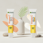 ضد آفتاب ویتامین سی گارنیر رنگی (۴۰ میل) | فلوئید روشن‌کننده SPF50+ مدل Glow - تصویر 2