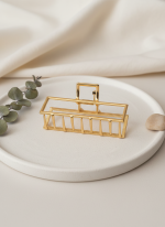 کلیپس فلزی طلایی آلمانی (برند I am) | کلیپس مجلسی و نشکن در دو سایز - تصویر 2