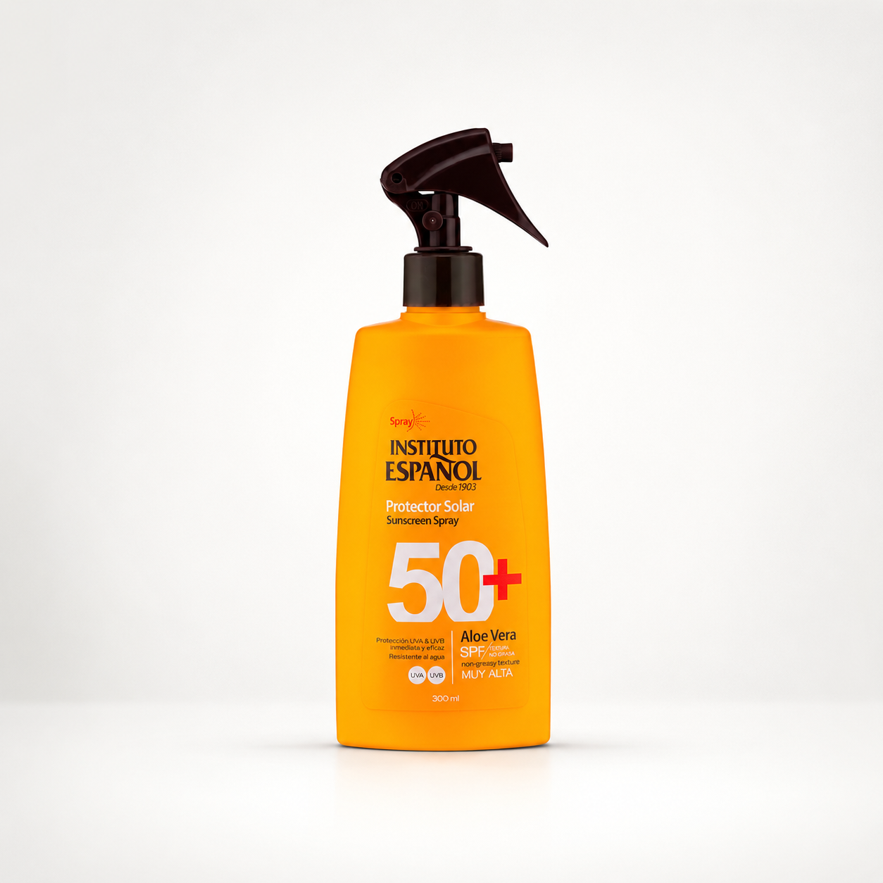 اسپری ضد آفتاب آلوئه ورا اسپانول SPF 50 حجم 300 میل