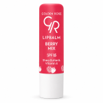 بالم لب رنگی گلدن رز مدل Berry Mix با SPF15 | مرطوب‌کننده و براق‌کننده لب