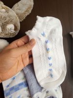 جوراب مچی طرح خرگوش آبی زنانه | مدل فانتزی فری سایز با طراحی لطیف - تصویر 6