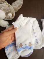 جوراب مچی طرح خرگوش آبی زنانه | مدل فانتزی فری سایز با طراحی لطیف - تصویر 3